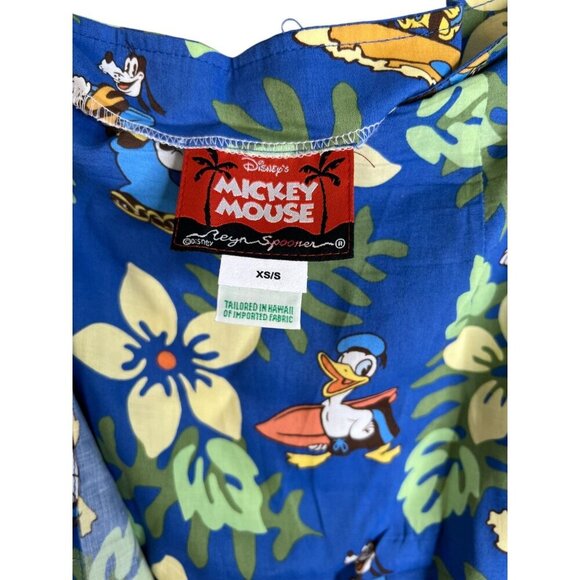 Reyn Spooner Mickey Mouse Disney Womens Wrap Skirt Swim Cover Size XS/S Hawaiian - Picture 3 of 4